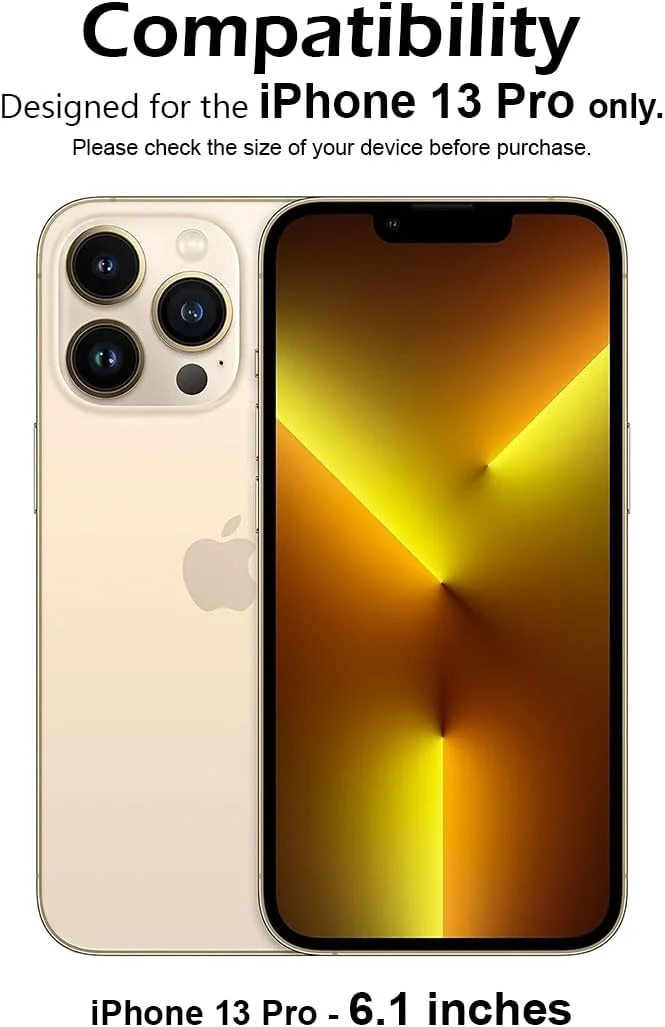 محافظ صفحه نمایش حریم خصوصی برای آیفون 13 پرو، سختی 9H، فیلم شیشه ای حرارت دیده ضد جاسوسی [محافظت 100% حریم خصوصی]، نصب آسان بدون حباب، پوشش کامل و ضد خش