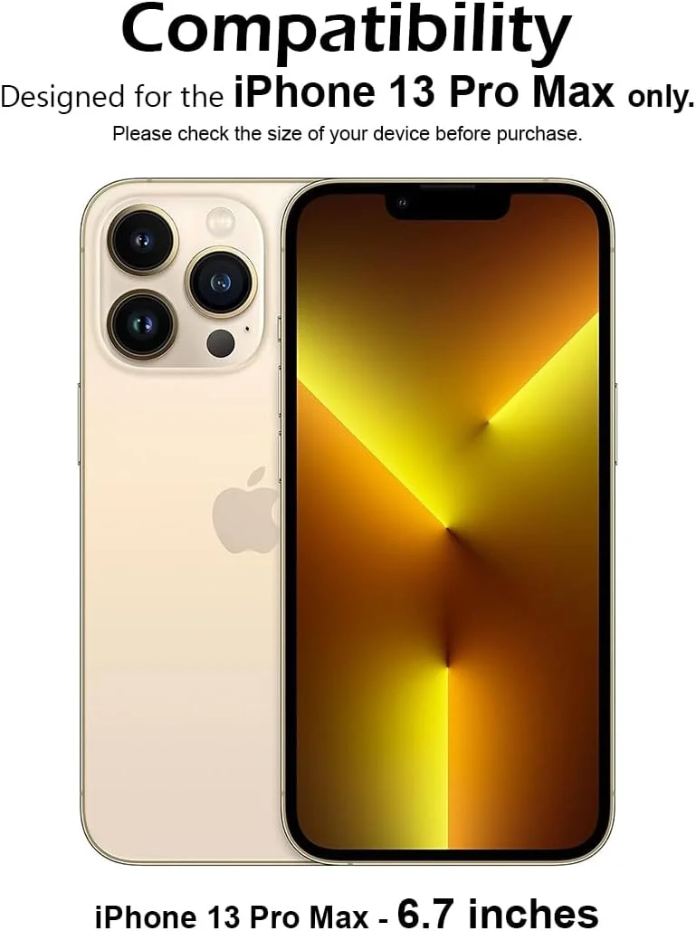 محافظ صفحه نمایش حریم خصوصی برای اپل آیفون 13 پرو مکس، سختی 9H، فیلم شیشه ای حرارت دیده ضد جاسوسی [محافظت 100% حریم خصوصی]، نصب آسان بدون حباب، پوشش کامل و ضد خش