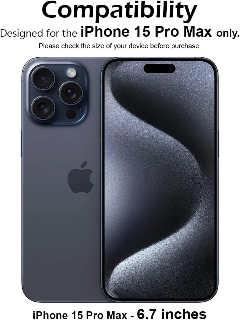 محافظ صفحه نمایش حریم خصوصی گجت شیلد برای اپل آیفون 15 پرو مکس، سختی 9H، فیلم شیشه ای حرارت دیده ضد جاسوسی [محافظت 100% حریم خصوصی]، نصب آسان بدون حباب، پوشش کامل و ضد خش