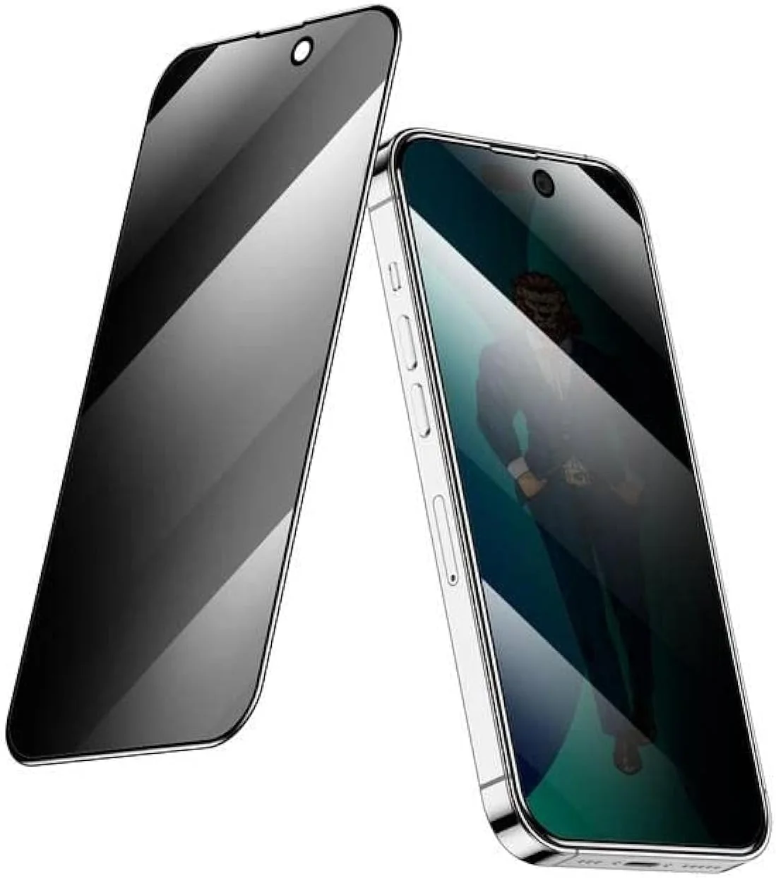 محافظ صفحه نمایش حریم خصوصی سه بعدی Green Lion برای آیفون 13 پرو مکس - شیشه ضد خش با لبه های گرد - نصب آسان - شیشه حرارت دیده محافظ حریم خصوصی برای آیفون 13 پرو مکس 6.7 اینچی - مشکی محافظ صفحه نمایش حریم خصوصی سه بعدی Green Lion برای آیفون 13 پرو مکس - شیشه ضد خش با لبه های گرد - نصب آسان - شیشه حرارت دیده محافظ حریم خصوصی برای آیفون 13 پرو مکس 6.7 اینچی - مشکی