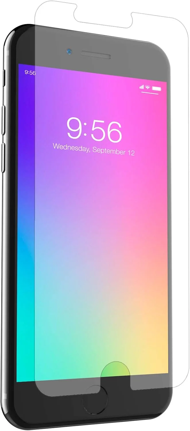 محافظ صفحه نمایش شیشه ای ZAGG InvisibleShield Glass+ VisionGuard برای تلفن همراه، Apple iPhone iP8 Plus/iP7 Plus/iP6 Plus/iP6s Plus شفاف محافظ صفحه نمایش شیشه ای ZAGG InvisibleShield Glass+ VisionGuard برای تلفن همراه، Apple iPhone iP8 Plus/iP7 Plus/iP6 Plus/iP6s Plus شفاف