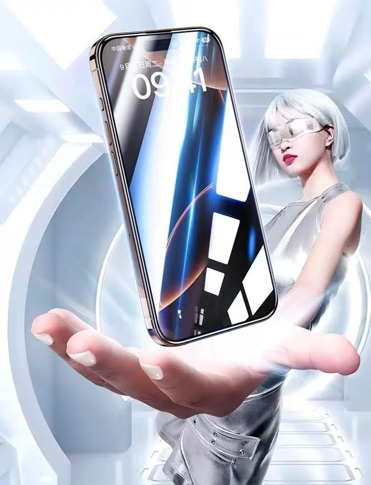 محافظ صفحه نمایش شیشه ای حرارت دیده حریم خصوصی MaiJin 2 عددی برای سری Apple iPhone، ضد استاتیک و مقاوم در برابر گرد و غبار محافظ صفحه نمایش شیشه ای حرارت دیده حریم خصوصی MaiJin 2 عددی برای سری Apple iPhone، ضد استاتیک و مقاوم در برابر گرد و غبار