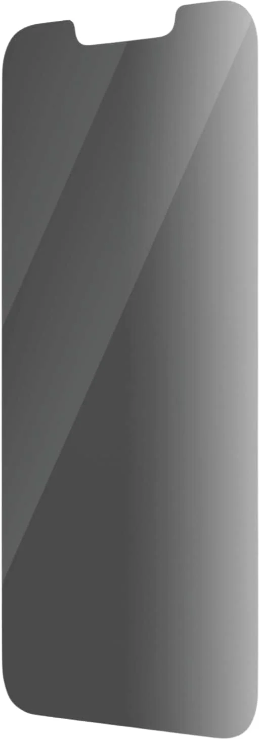 محافظ صفحه نمایش حریم خصوصی PanzerGlass CLASSIC FIT برای Apple iPhone 14 2022 6.1 اینچ - فیلتر حریم خصوصی شیشه ای مقاوم با پوشش ضد میکروبی، سازگار با قاب، استحکام الماس - شفاف