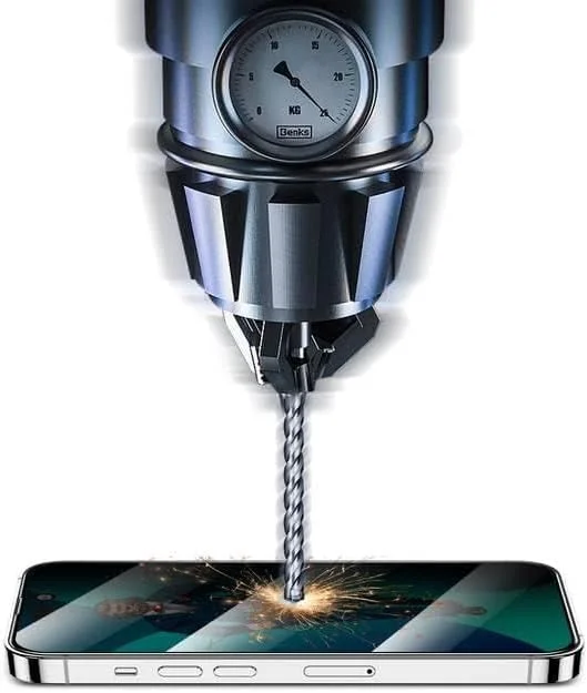 محافظ صفحه نمایش حریم خصوصی سه بعدی Green Lion برای آیفون 13 پرو مکس - شیشه ضد خش با لبه های گرد - نصب آسان - شیشه حرارت دیده محافظ حریم خصوصی برای آیفون 13 پرو مکس 6.7 اینچی - مشکی