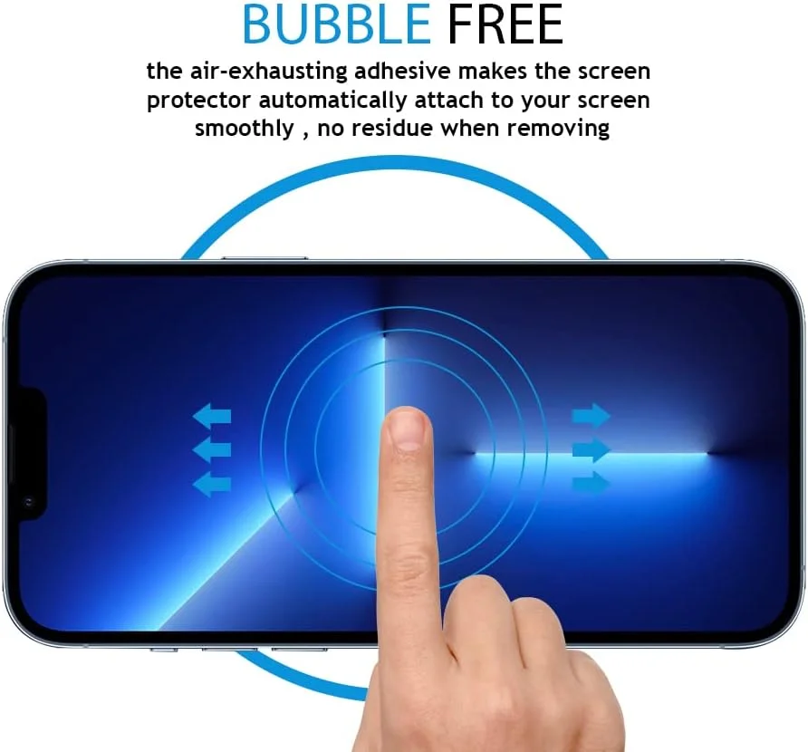 محافظ صفحه نمایش Al-HuTrusHi سازگار با Apple iPhone 13 Pro Max، محافظ صفحه نمایش مات [ضد تابش][ضد اثر انگشت][لمس سه بعدی][گیمینگ]، فیلم سرامیکی سطح مات (نه شیشه) سرامیکی مات