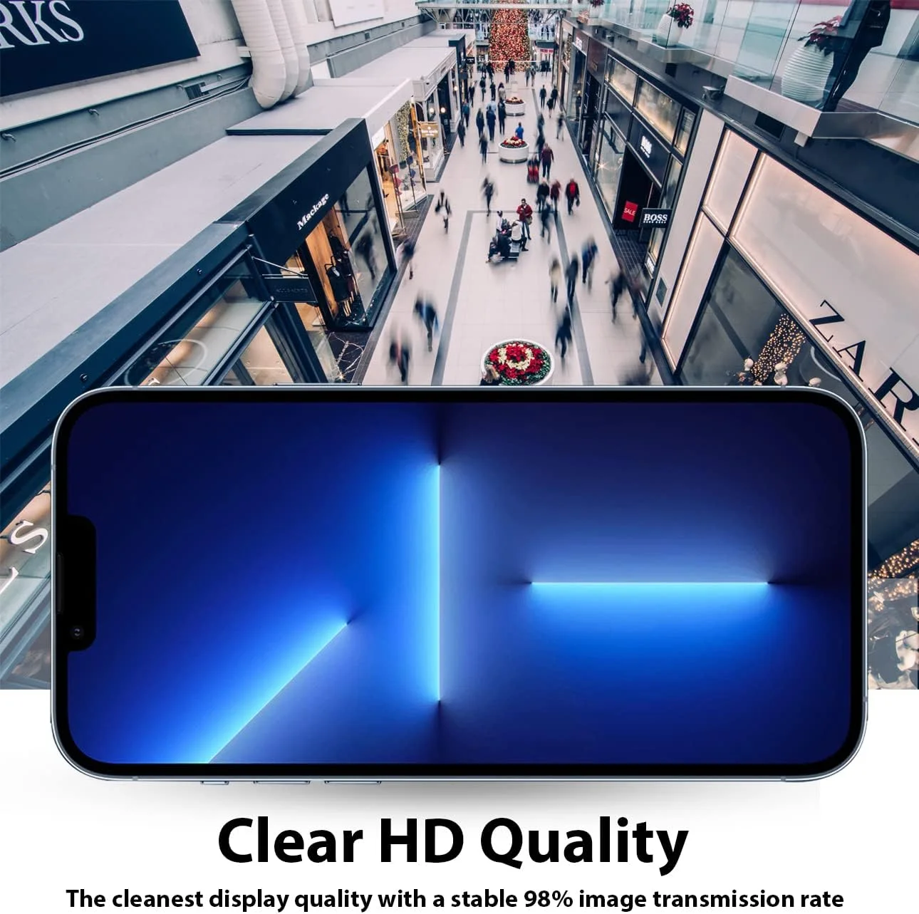 محافظ صفحه نمایش Al-HuTrusHi سازگار با Apple iPhone 13 Pro Max، محافظ صفحه نمایش مات [ضد تابش][ضد اثر انگشت][لمس سه بعدی][گیمینگ]، فیلم سرامیکی سطح مات (نه شیشه) سرامیکی مات