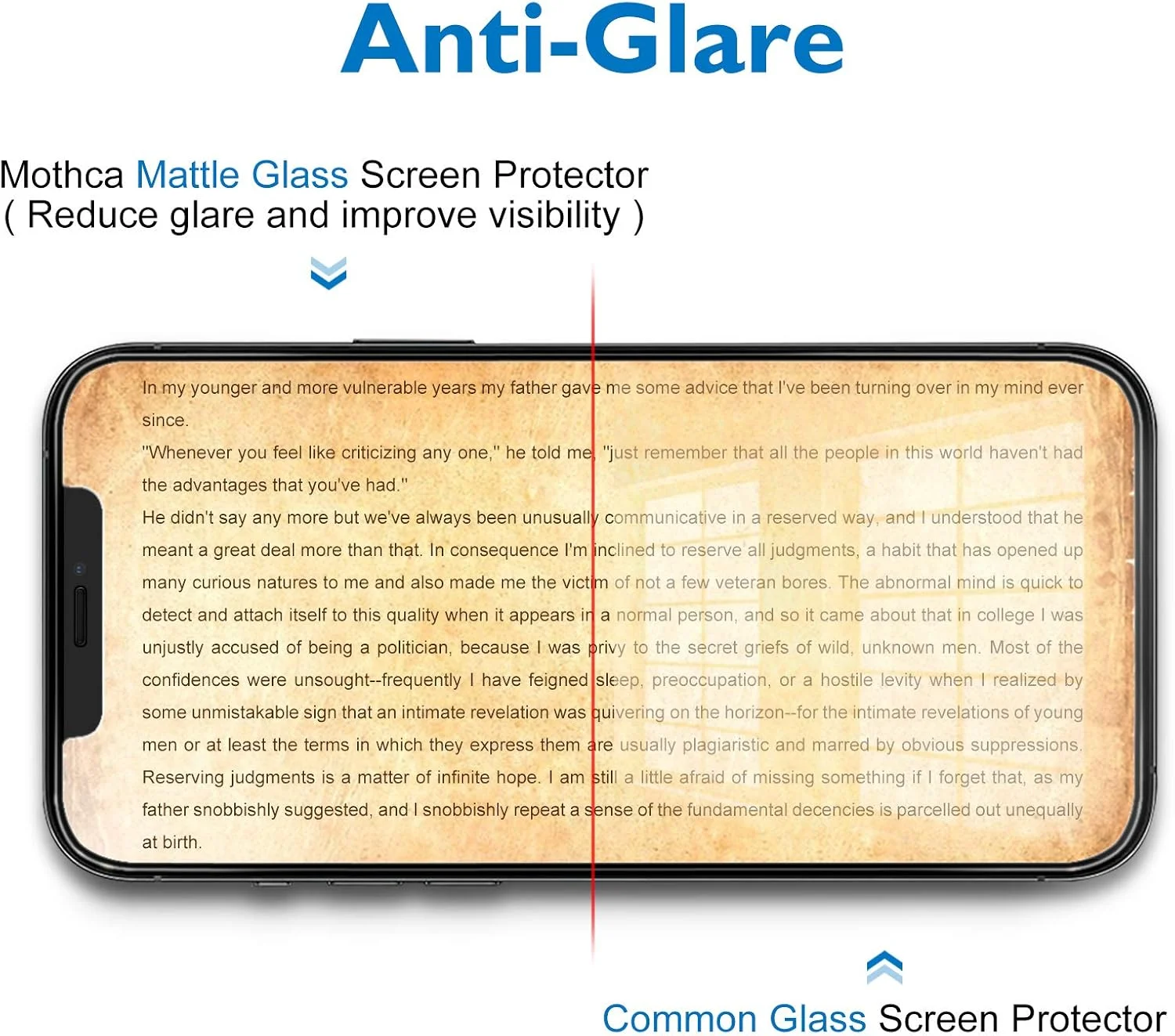 محافظ صفحه نمایش مات Mothca برای آیفون 12 پرو مکس، ضد انعکاس و ضد اثر انگشت، شیشه حرارت دیده شفاف، پوشش کامل صفحه نمایش، سازگار با قاب، بدون حباب برای آیفون 12 پرو مکس 6.7 اینچی (2020) - نرم و لطیف مانند ابریشم محافظ صفحه نمایش مات Mothca برای آیفون 12 پرو مکس، ضد انعکاس و ضد اثر انگشت، شیشه حرارت دیده شفاف، پوشش کامل صفحه نمایش، سازگار با قاب، بدون حباب برای آیفون 12 پرو مکس 6.7 اینچی (2020) - نرم و لطیف مانند ابریشم