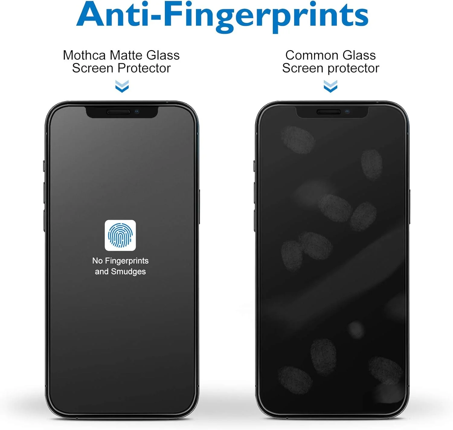 محافظ صفحه نمایش مات Mothca برای آیفون 12 پرو مکس، ضد انعکاس و ضد اثر انگشت، شیشه حرارت دیده شفاف، پوشش کامل صفحه نمایش، سازگار با قاب، بدون حباب برای آیفون 12 پرو مکس 6.7 اینچی (2020) - نرم و لطیف مانند ابریشم محافظ صفحه نمایش مات Mothca برای آیفون 12 پرو مکس، ضد انعکاس و ضد اثر انگشت، شیشه حرارت دیده شفاف، پوشش کامل صفحه نمایش، سازگار با قاب، بدون حباب برای آیفون 12 پرو مکس 6.7 اینچی (2020) - نرم و لطیف مانند ابریشم