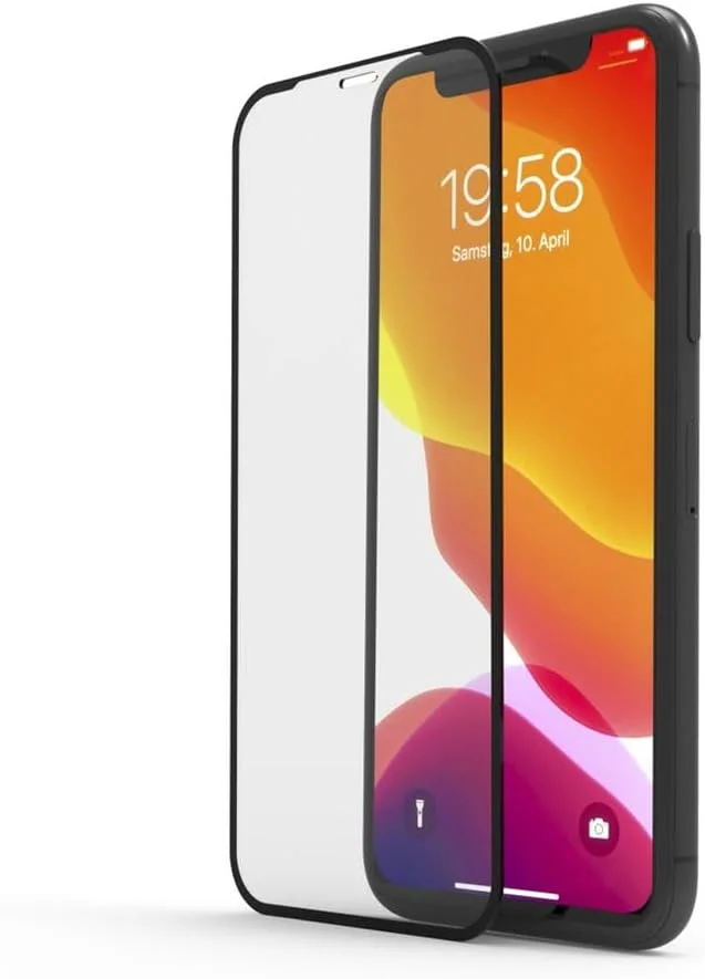 محافظ صفحه نمایش شیشه ای هاما Extreme Protect برای اپل آیفون 11 به همراه ابزار نصب