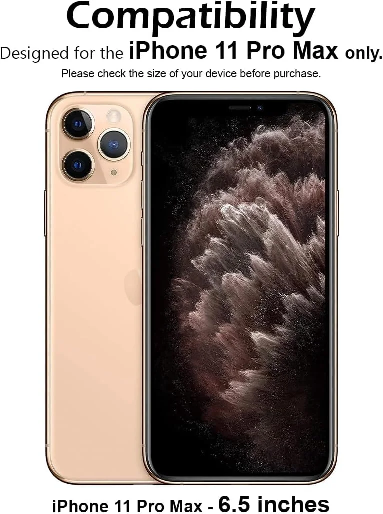 محافظ صفحه نمایش حریم خصوصی برای اپل آیفون 11 پرو مکس، سختی 9H، فیلم شیشه ای حرارت دیده ضد جاسوسی [محافظت 100% از حریم خصوصی]، نصب آسان بدون حباب، پوشش کامل و ضد خش