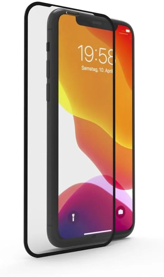 محافظ صفحه نمایش شیشه ای هاما Extreme Protect برای اپل آیفون 11 به همراه ابزار نصب محافظ صفحه نمایش شیشه ای هاما Extreme Protect برای اپل آیفون 11 به همراه ابزار نصب