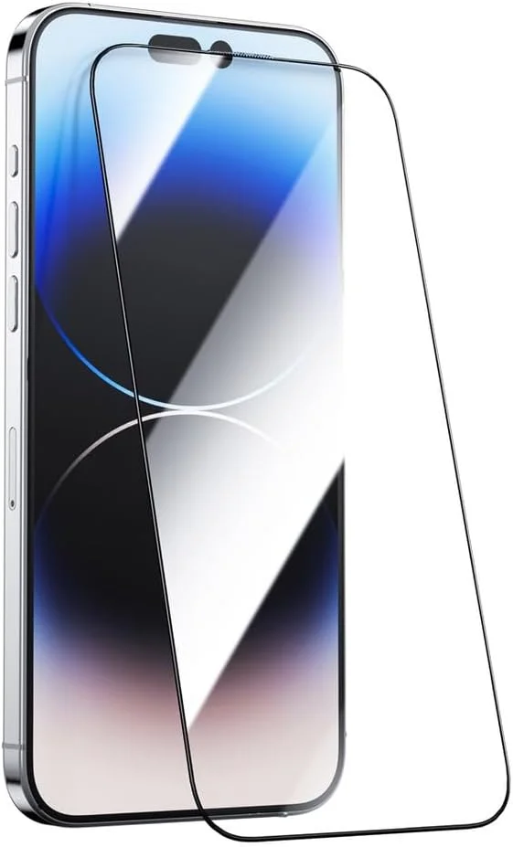 محافظ صفحه نمایش شیشه ای 9H Green Lion Steve Glass با پوشش کامل برای آیفون 13 پرو مکس/14 پلاس (6.7 اینچ) محافظ صفحه نمایش شیشه ای 9H Green Lion Steve Glass با پوشش کامل برای آیفون 13 پرو مکس/14 پلاس (6.7 اینچ)