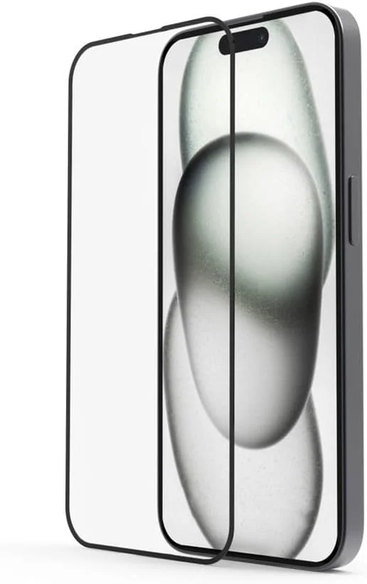 محافظ صفحه نمایش شیشه ای Hama Extreme Protect برای Apple iPhone 15 Plus به همراه ابزار نصب