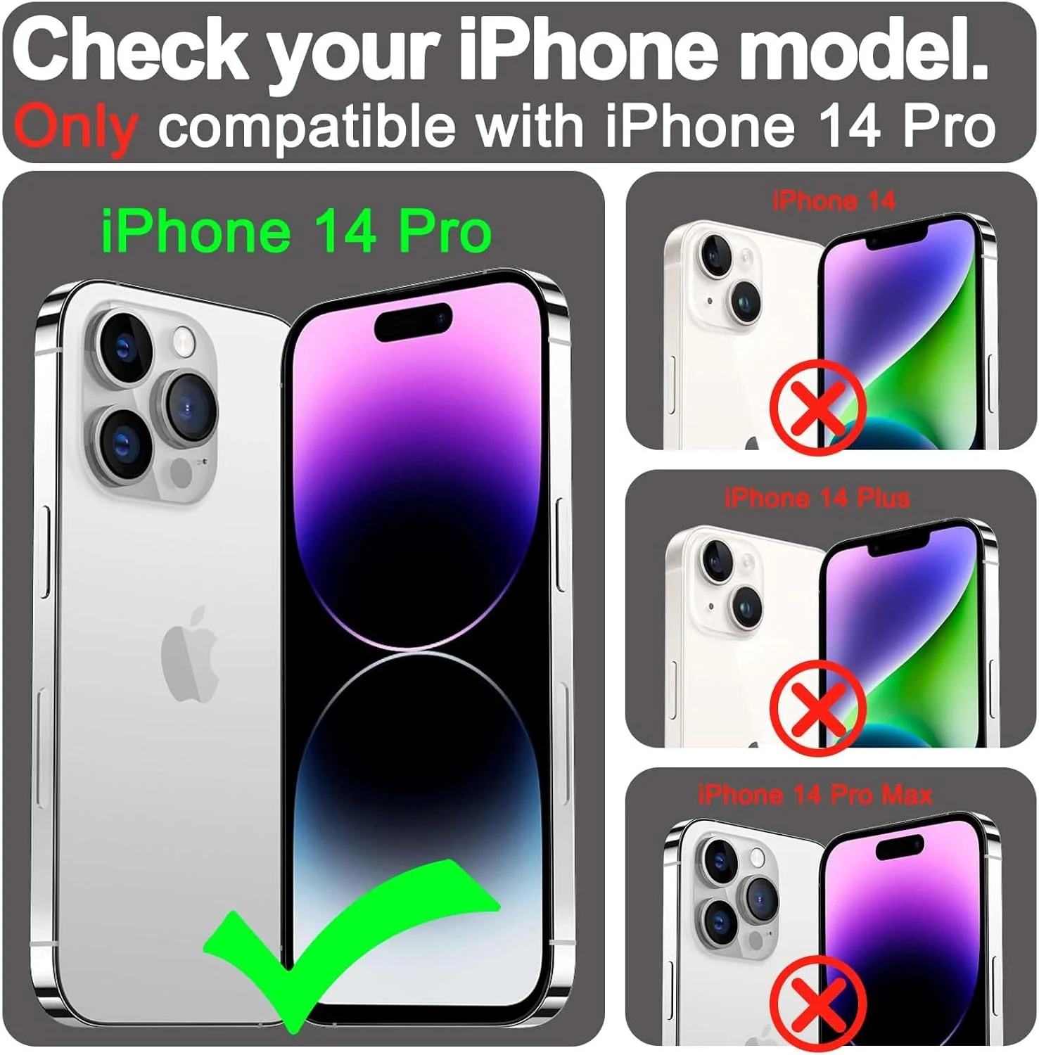 محافظ صفحه نمایش شیشه ای حریم خصوصی VANAVAGY بسته 2 عددی برای آیفون 14 پرو، [محافظ لنز دوربین بسته 2 عددی] [نصب آسان] فیلم آبکاری شده با قاب پوشش کامل برای اپل 14 پرو