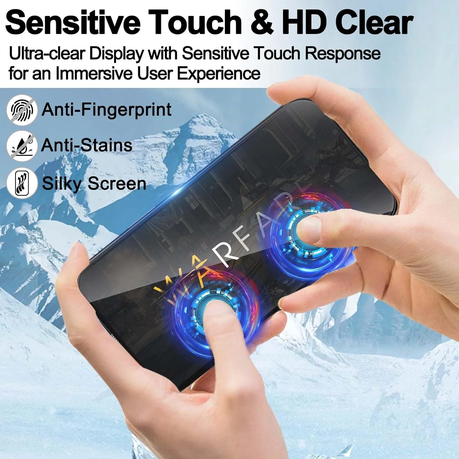 محافظ صفحه نمایش شیشه ای حریم خصوصی VANAVAGY بسته 2 عددی برای آیفون 14 پرو، [محافظ لنز دوربین بسته 2 عددی] [نصب آسان] فیلم آبکاری شده با قاب پوشش کامل برای اپل 14 پرو