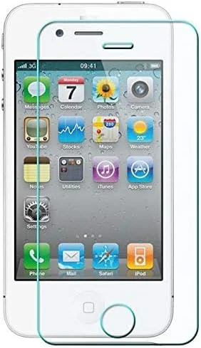 محافظ صفحه نمایش شیشه ای حرارت دیده برای آیفون 4 و 4S اپل محافظ صفحه نمایش شیشه ای حرارت دیده برای آیفون 4 و 4S اپل