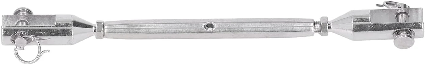 مهارکش قلاب دار، عملکرد آسان 2 عددی با رزوه شفاف ضد زنگ برای مصارف صنعتی (M5)