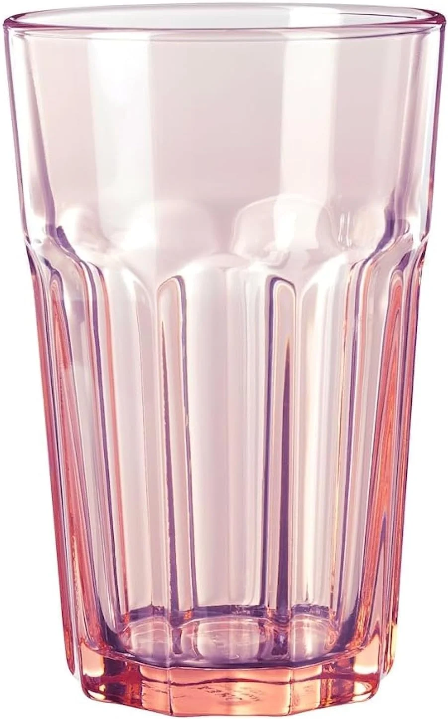 لیوان شیشه ای صورتی (۳۵cl)، لیوان نوشیدنی، لیوان آب صورتی، شیک برای لیوان آب، لیوان موهیتو، لیوان نوشیدنی مخلوط و لیوان بلند، لیوان های هایبال، لیوان نوشیدنی سرد/لیوان آبمیوه