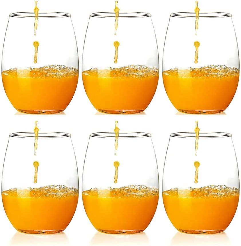 ست لیوان رویال لردام مدل Dining At Home، 390 میلی لیتر، ست 6 عددی لیوان نوشیدنی، ست لیوان بار برای موهیتو و کوکتل، لیوان آب و آبمیوه، لیوان های بلند، ست ظروف شیشه ای نوشیدنی