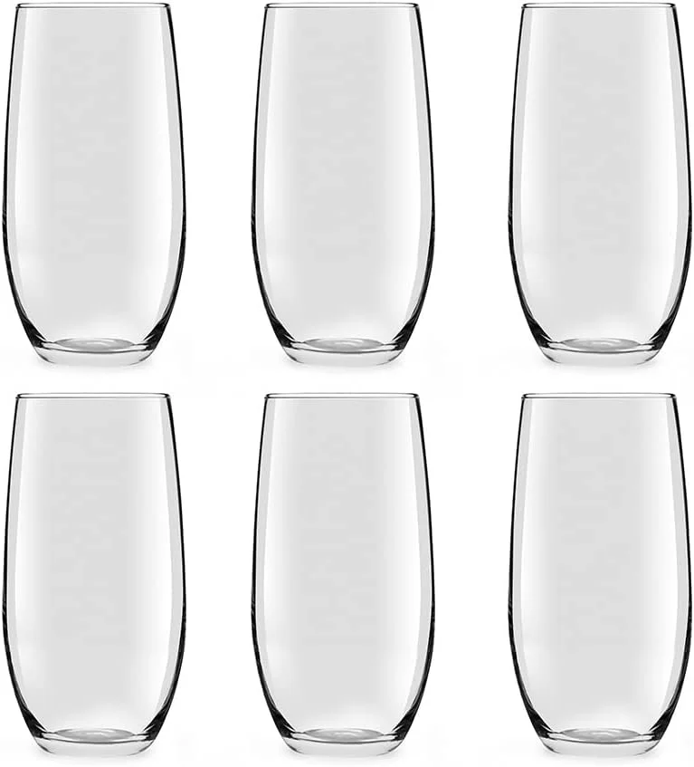 رویال لیردام، ست لیوان بلند 360 میلی‌لیتری، ست 6 عددی لیوان نوشیدنی بلند، لیوان بار، لیوان کوکتل موهیتو، لیوان آبمیوه، لیوان بلند، لیوان نوشیدنی، ست ظروف نوشیدنی