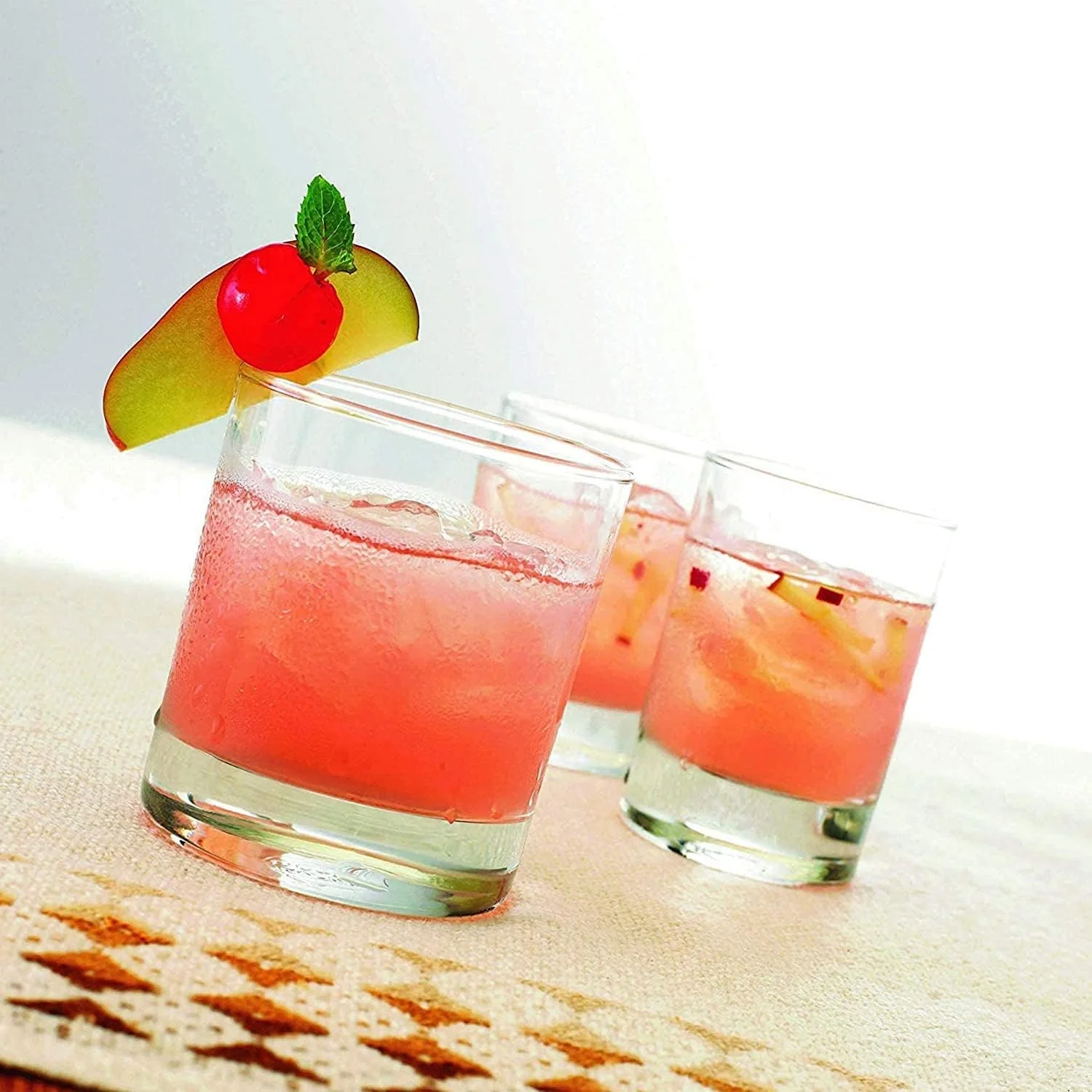 لیوان های آب اوشن سن مارینو، ست 6 عددی، چند رنگ، 290 میلی لیتر، B0041106، لیوان نوشیدنی، لیوان آب، لیوان آبمیوه