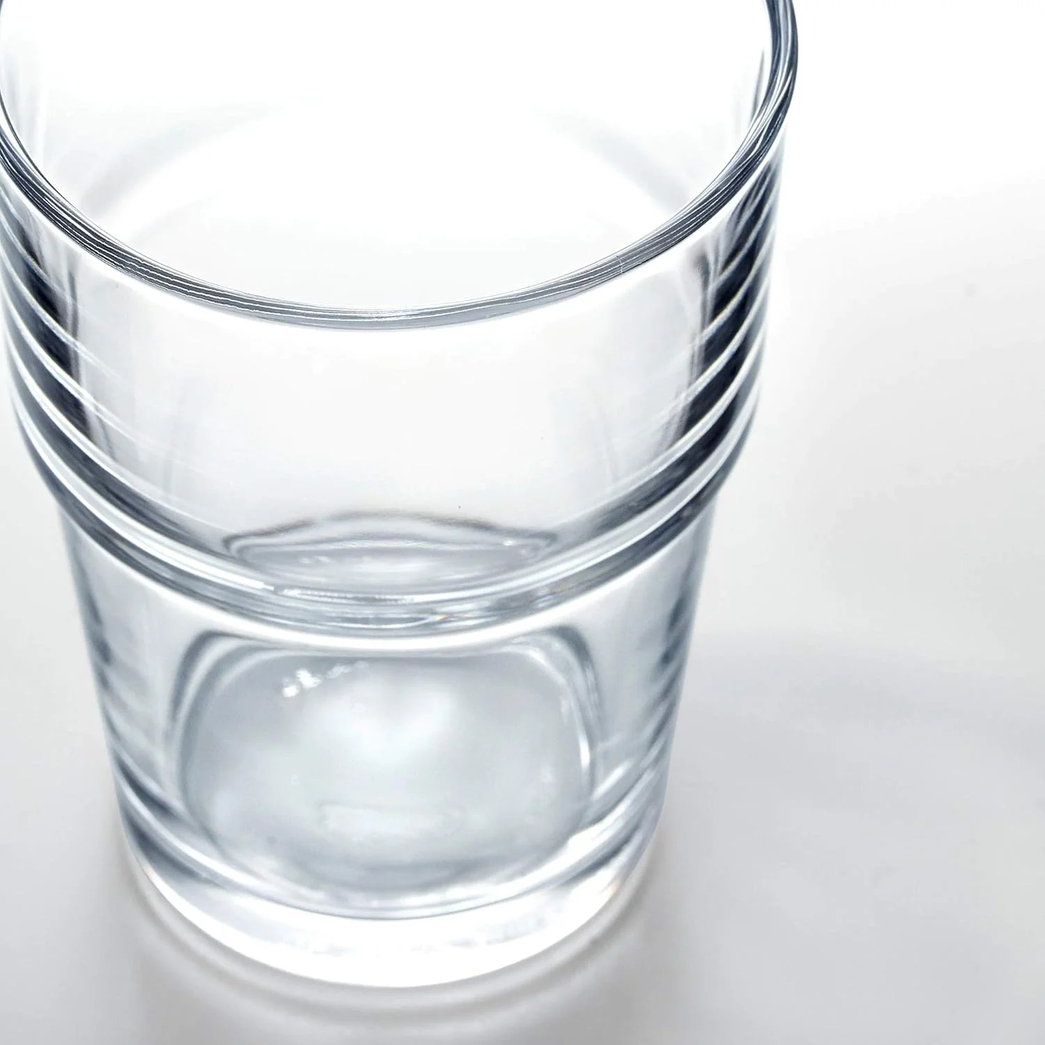 ایکه آ REKO لیوان شیشه ای شفاف، 17 سانتی لیتر - بسته 6 عددی