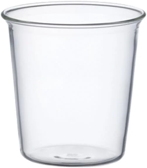 لیوان آب کینتو مدل CAST 8430، 250 میلی لیتر، شیشه مقاوم در برابر حرارت، قابل استفاده در مایکروویو و ماشین ظرفشویی