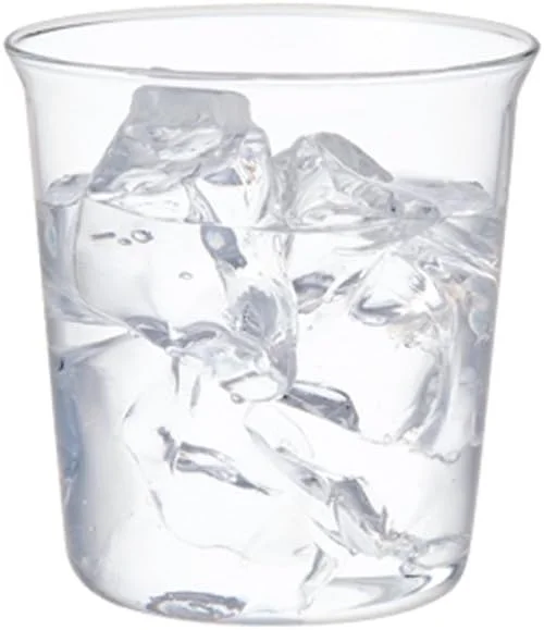 لیوان آب کینتو مدل CAST 8430، 250 میلی لیتر، شیشه مقاوم در برابر حرارت، قابل استفاده در مایکروویو و ماشین ظرفشویی