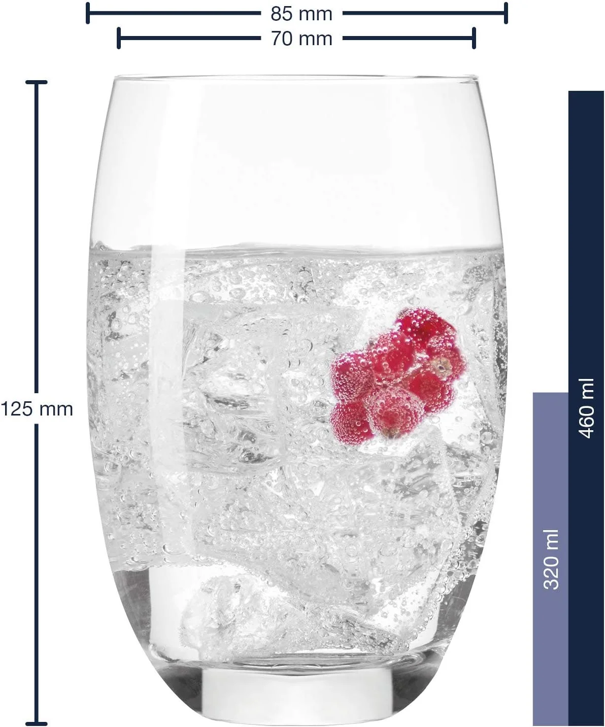 ست لیوان بلند لئوناردو مدل Cheers کد 075373 - شش عددی