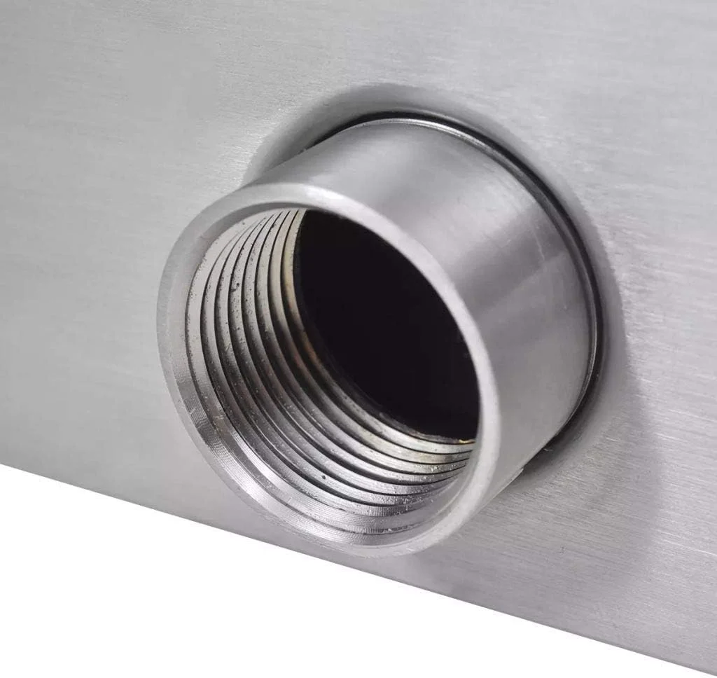 آبنمای استخری آبشاری، آبنمای استخری آبشاری استیل ضد زنگ، آبنمای تزئینی استخر برای استخرهای زمینی و حوضچه ها