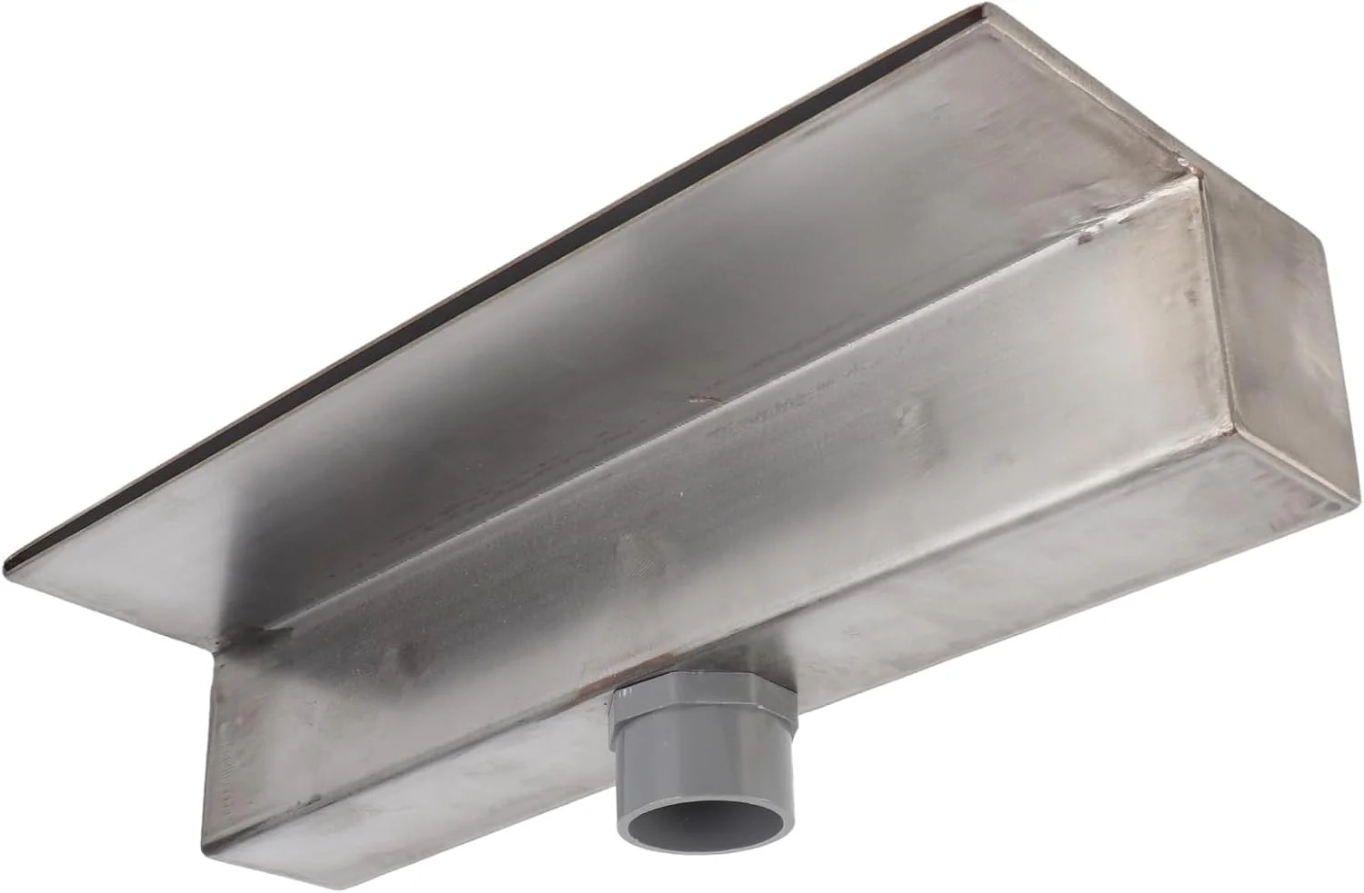 آبنمای استخری آبشاری، خروجی مستطیلی از جنس استیل ضد زنگ 304، آبنمای آبشاری برای استخر شنا، حوض باغ، پاسیو، دکوراسیون اسپا (300 میلی متر)