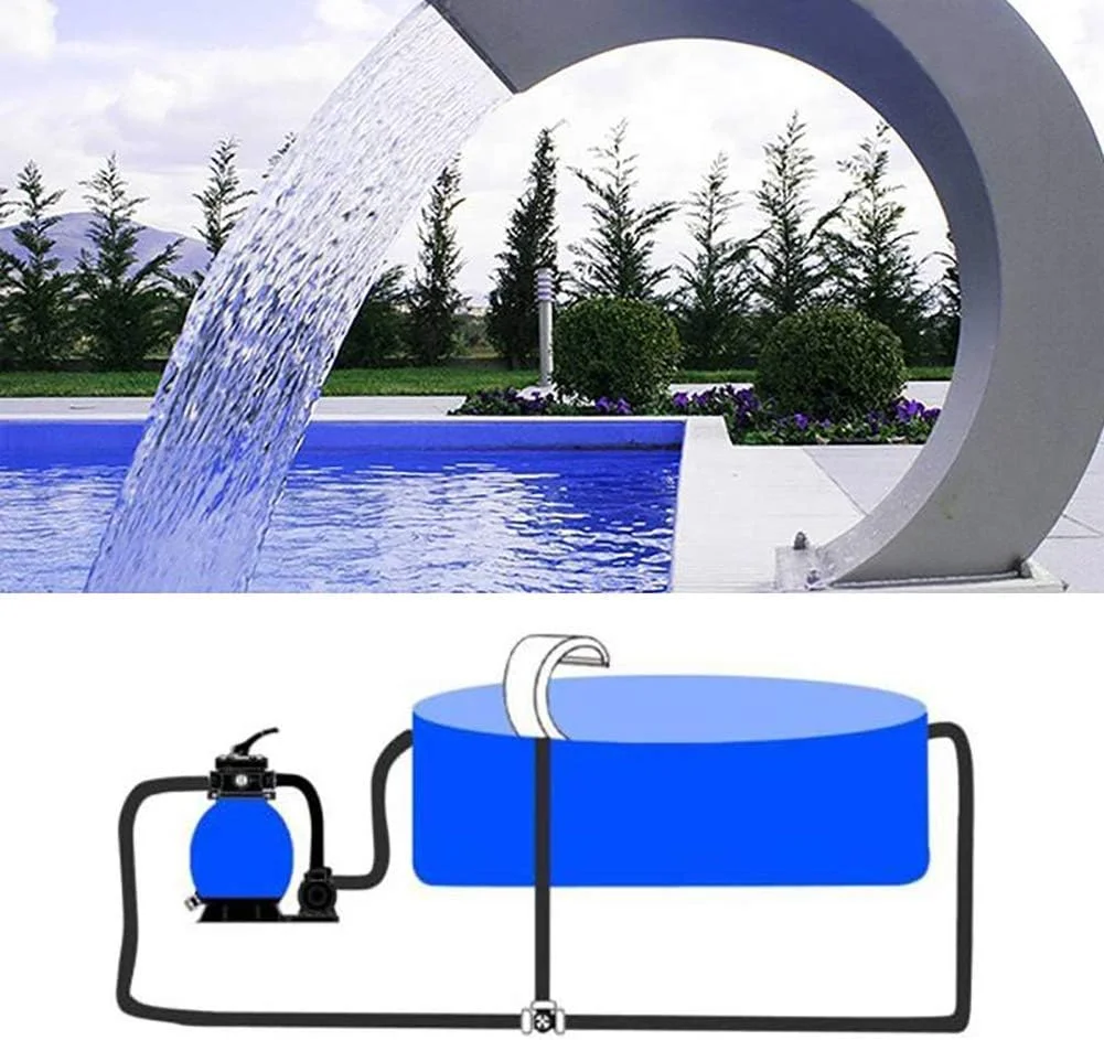 آبنمای آبشاری استیل ضد زنگ برای حوض و استخر