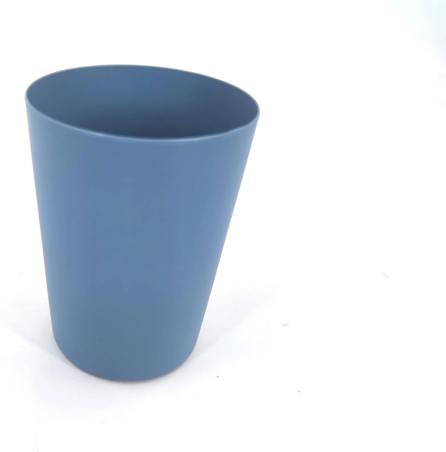 لیوان های ارکیده 500 میلی لیتری، ست 4 عددی، لیوان های پلاستیکی بادوام و سبک وزن، ست نوشیدنی قابل استفاده مجدد، لیوان برای آبمیوه، لیوان آب، فنجان های نوشیدنی مناسب برای نوشیدنی های گرم و سرد (ZY2103-آبی)