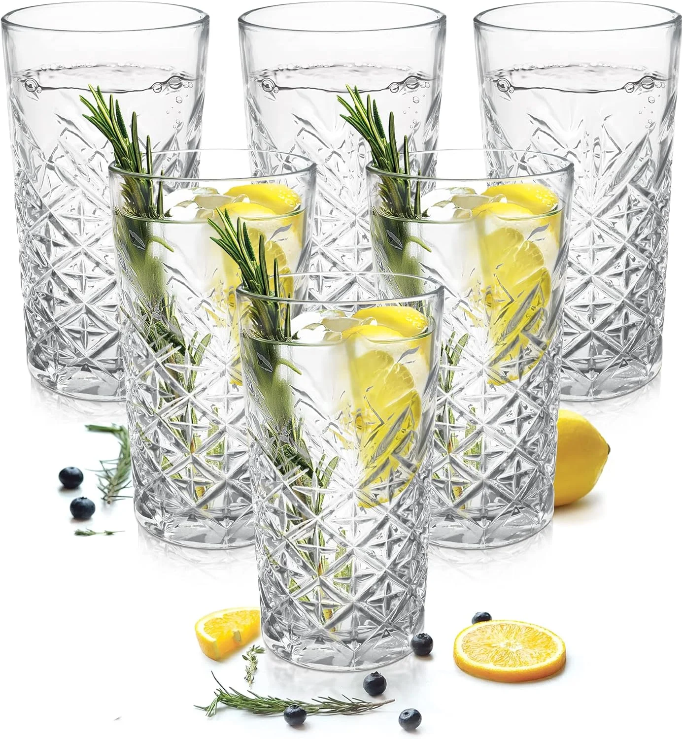 لیوان شیشه ای بارلی ترئو بای میلتون، ست 6 عددی، 290 میلی لیتر، شفاف