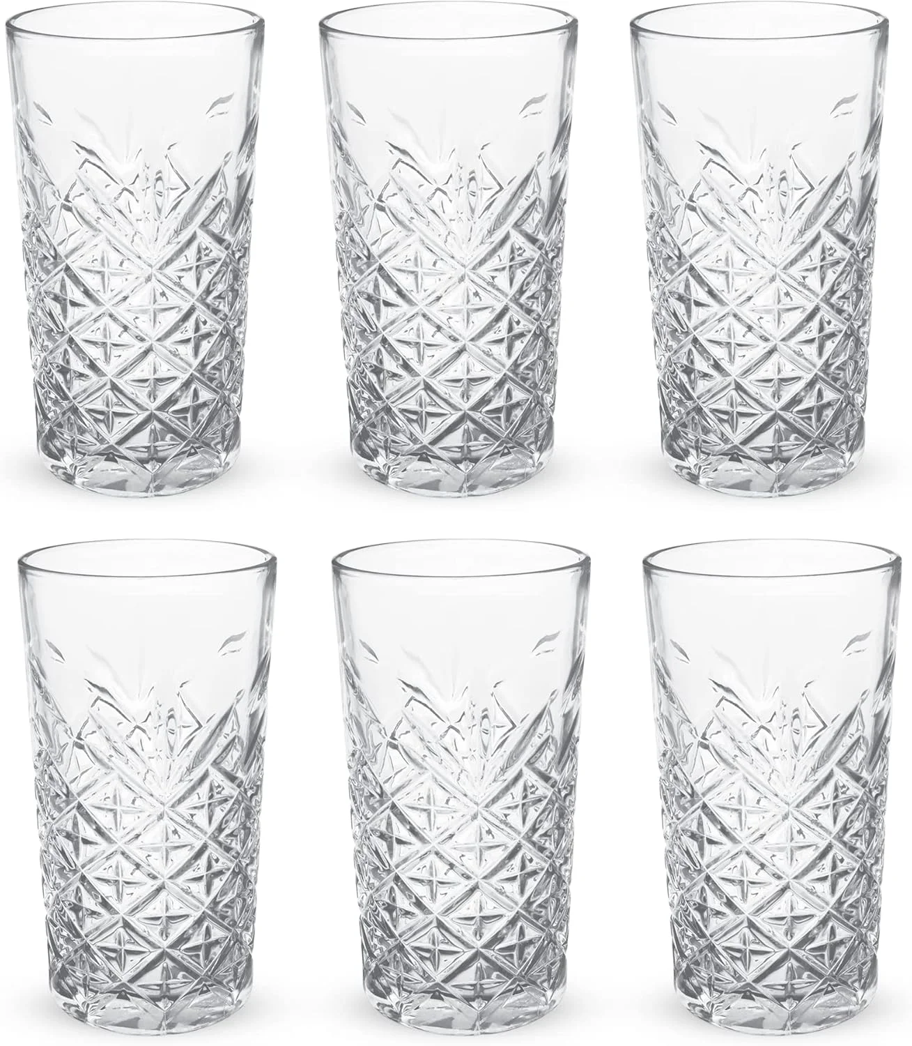 لیوان شیشه ای بارلی ترئو بای میلتون، ست 6 عددی، 290 میلی لیتر، شفاف