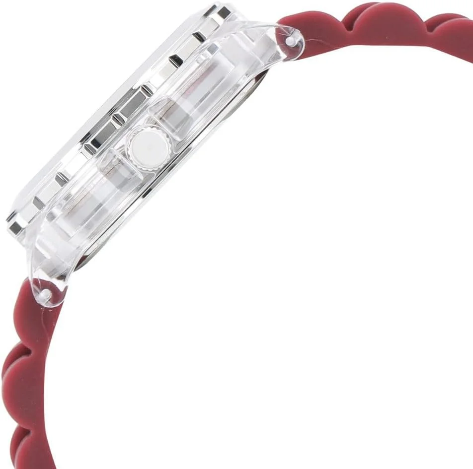 ساعت مچی آنالوگ صفحه قرمز فستراک زنانه - NP68009PP06