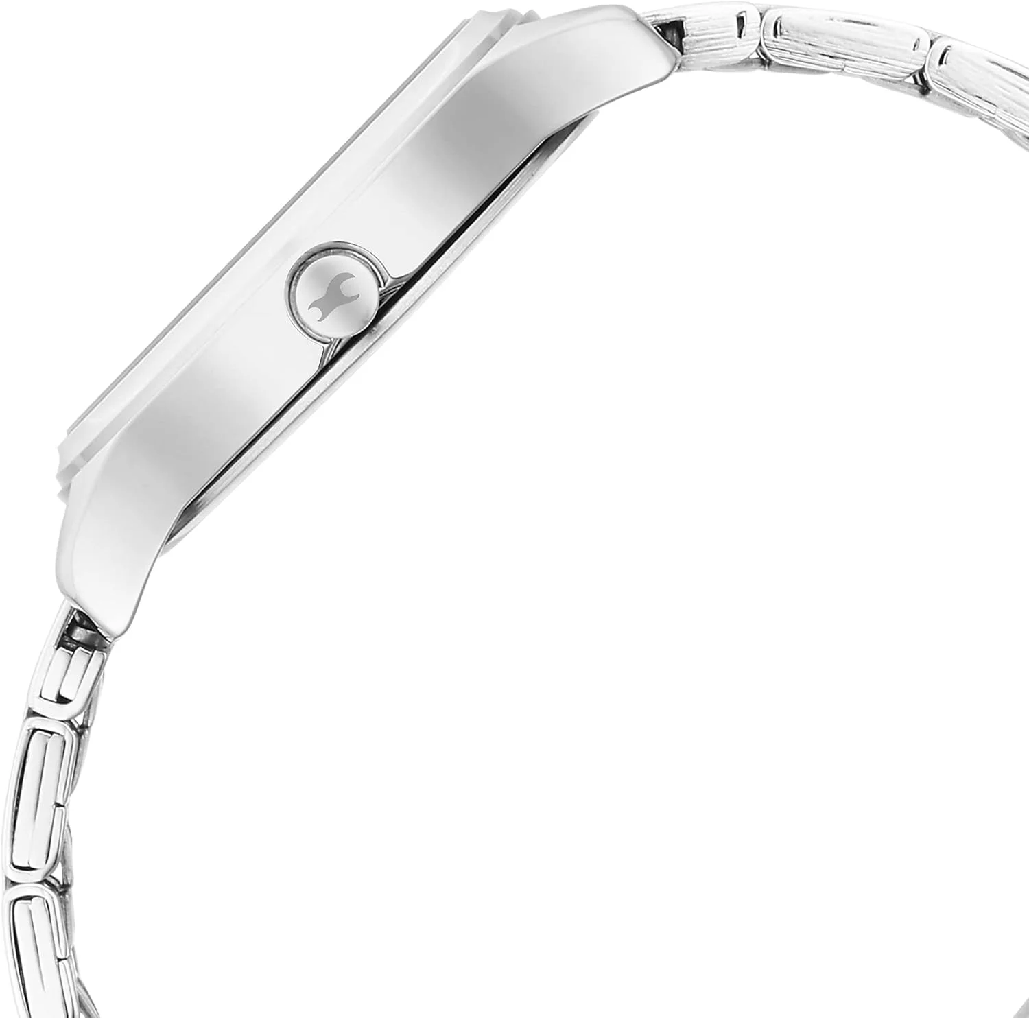 ساعت مچی عقربه ای زنانه فستراک با صفحه نقره ای - 6280SM01/NR6280SM01