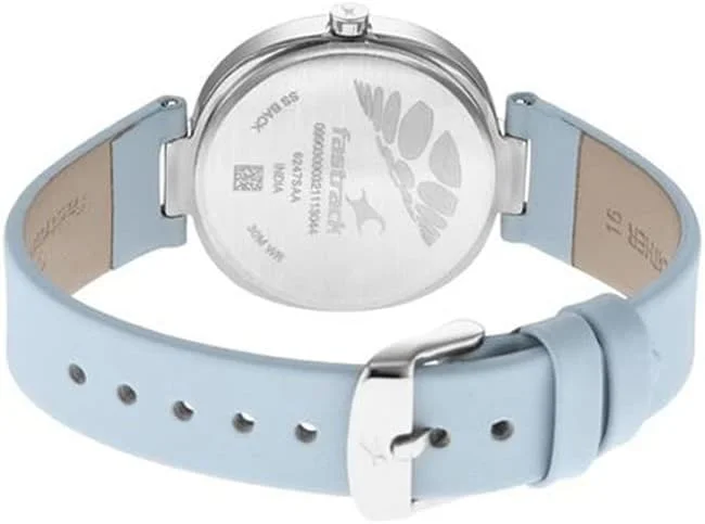 ساعت مچی عقربه ای زنانه فستراک با صفحه آبی مدل 6247SL02