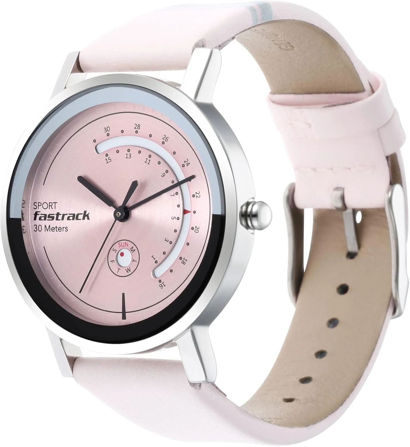 ساعت مچی عقربه ای فستراک فشن گرد زنانه