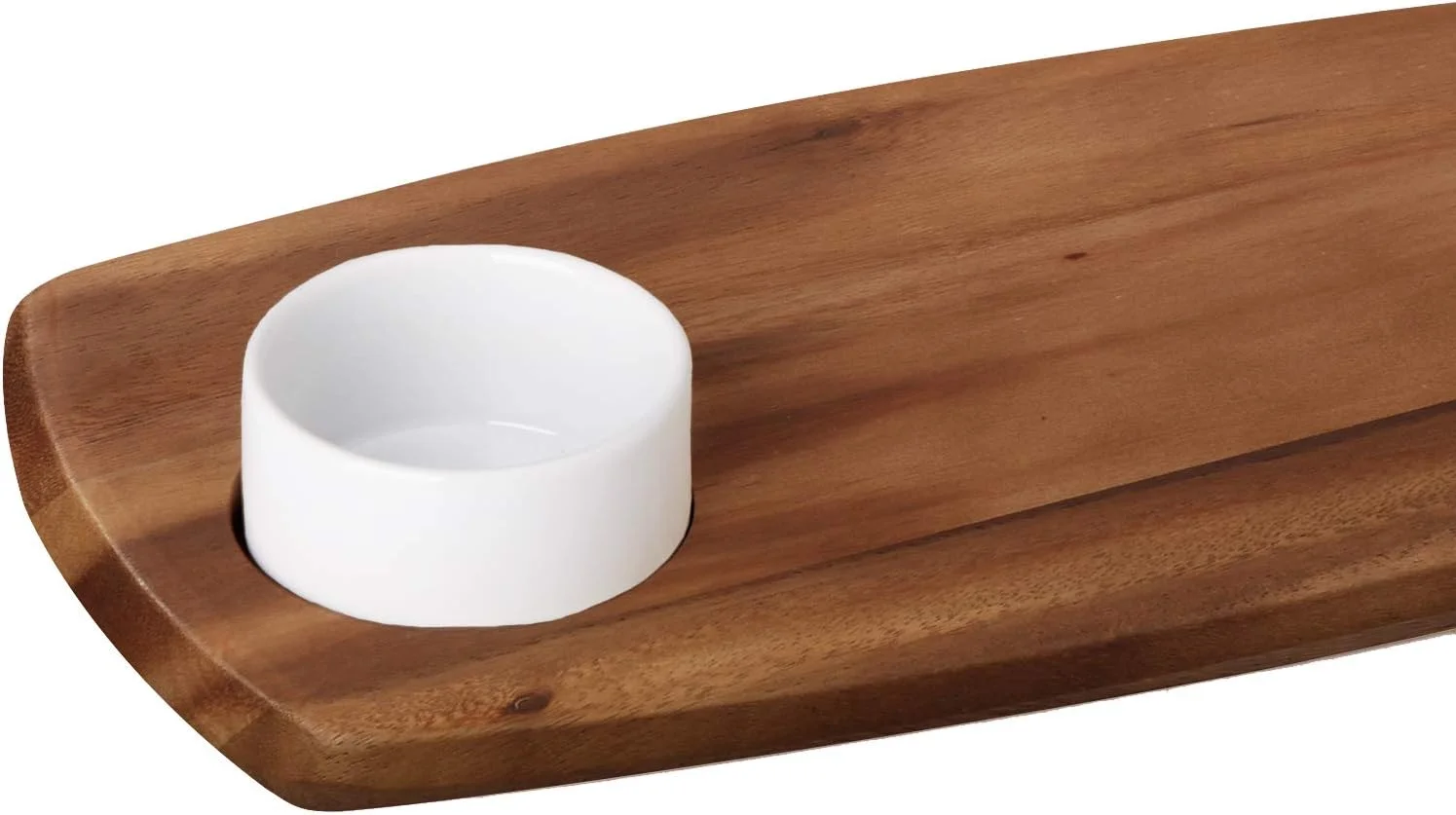 تخته سرو چوبی بیلی با کاسه سرامیکی