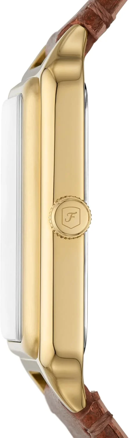 ساعت مچی زنانه فسیل مدل Raquel با بند چرمی LiteHide™ - ES5307