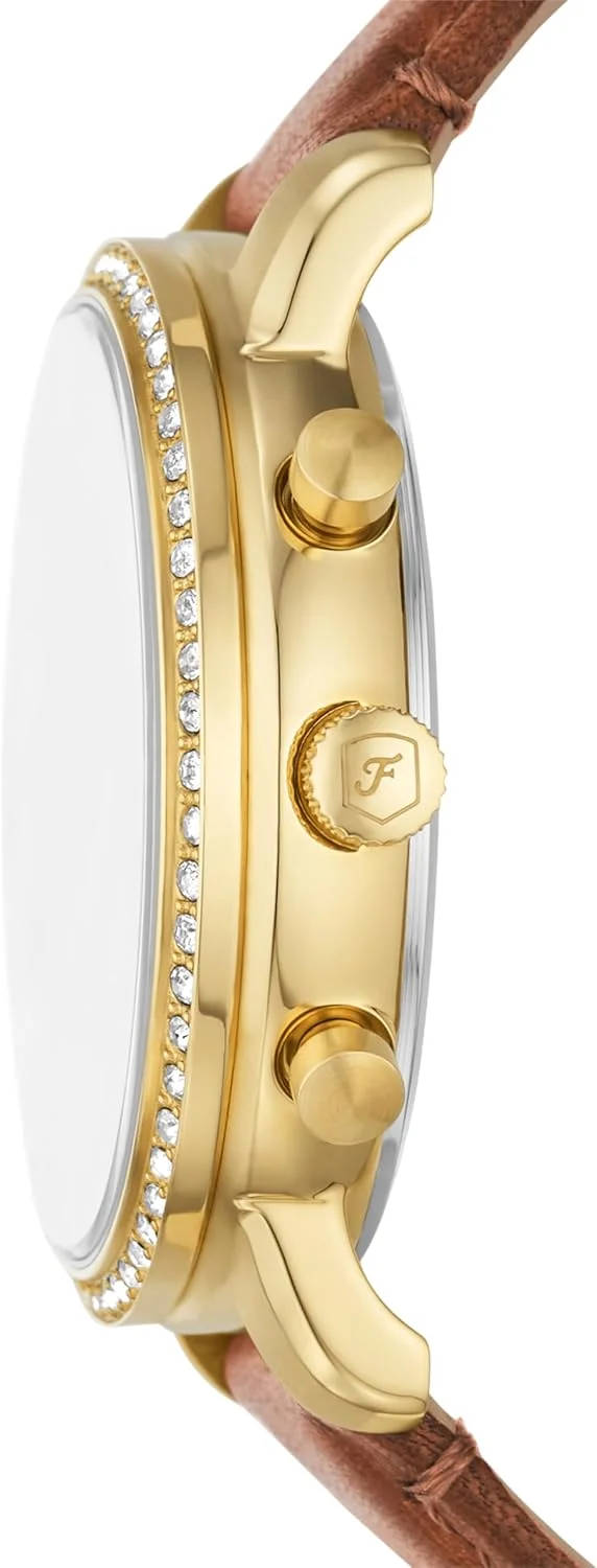 ساعت زنانه فسیل Neutra با نمایشگر کرونوگراف و بند استیل یا چرمی