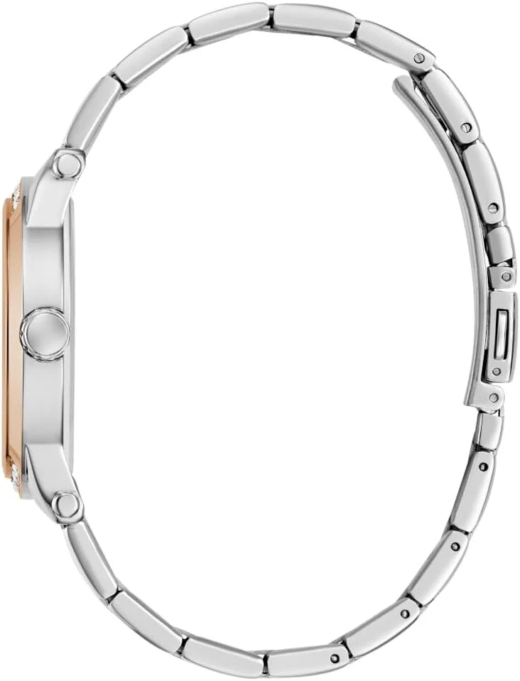 ساعت مچی زنانه آنالوگ GUESS مدل GW0861L5، صفحه سفید، سفید، مدرن ساعت مچی زنانه آنالوگ GUESS مدل GW0861L5، صفحه سفید، سفید، مدرن