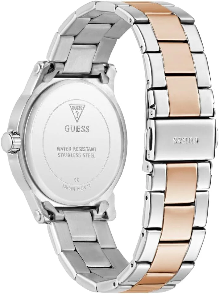 ساعت مچی زنانه آنالوگ GUESS مدل GW0861L5، صفحه سفید، سفید، مدرن ساعت مچی زنانه آنالوگ GUESS مدل GW0861L5، صفحه سفید، سفید، مدرن