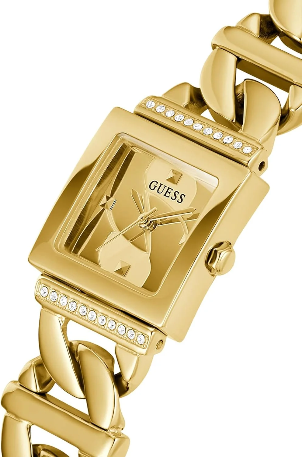 ساعت زنانه گس مدل 20.8 میلیمتری - رنگ طلایی، صفحه شامپاین، قاب طلایی ساعت زنانه گس مدل 20.8 میلیمتری - رنگ طلایی، صفحه شامپاین، قاب طلایی