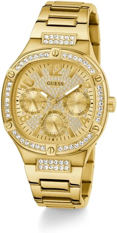 ساعت زنانه گس با قطر 40 میلی‌متر - بند نقره‌ای، صفحه نقره‌ای، بدنه نقره‌ای