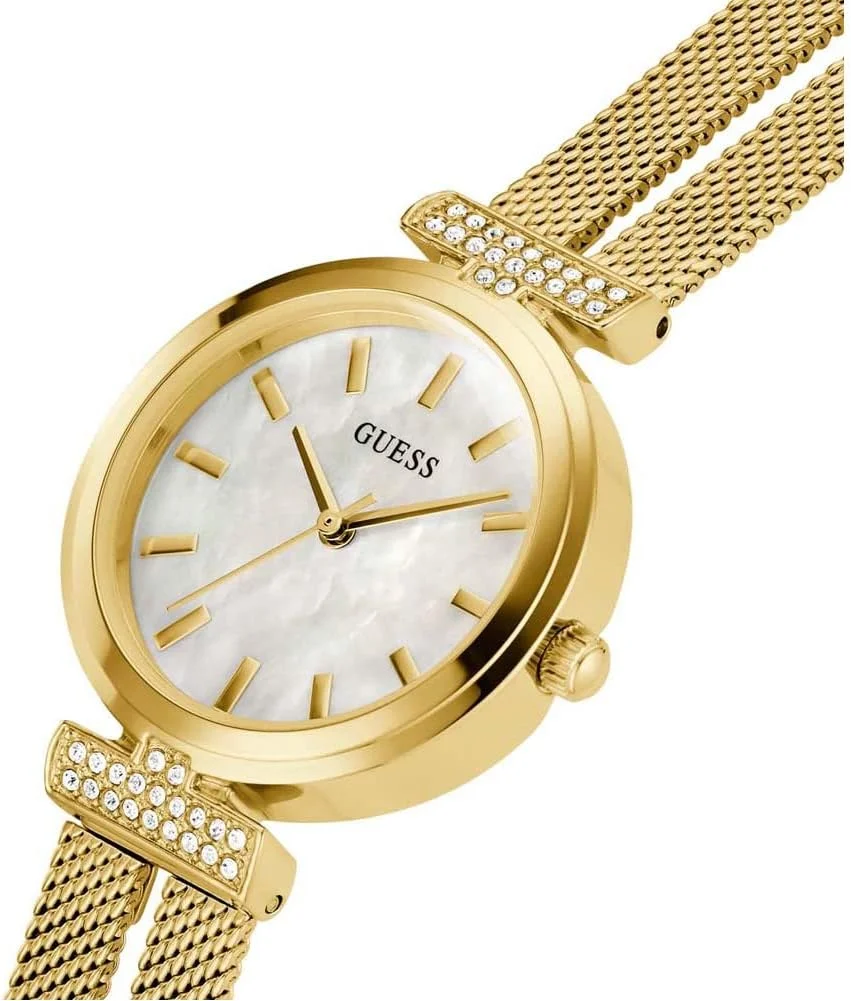 ساعت مچی زنانه گس مدل GW0471L2، نقره ای، GW0471L2-AMZUK ساعت مچی زنانه گس مدل GW0471L2، نقره ای، GW0471L2-AMZUK