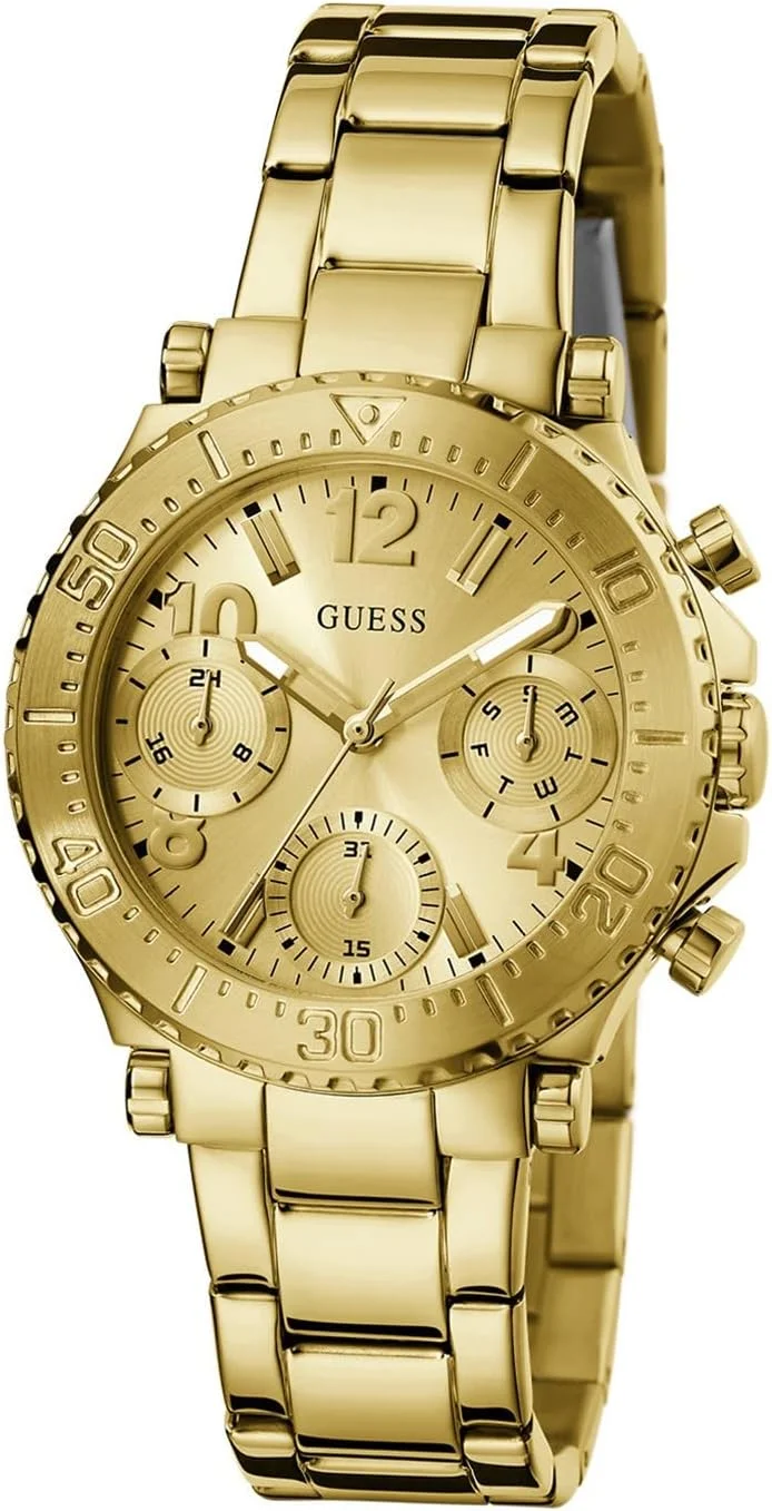 ساعت زنانه گس با قطر 36 میلی‌متر - بند طلایی، صفحه شامپاین، قاب طلایی