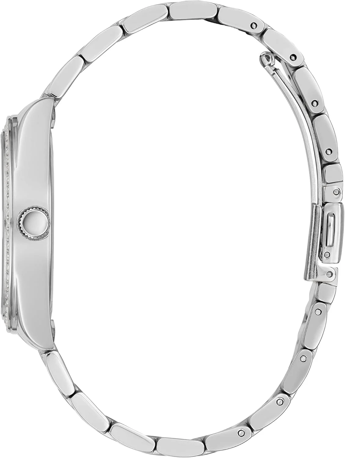 ساعت مچی زنانه گس با قطر 36 میلیمتر، بدنه استیل ضد زنگ، نمایشگر روز و تاریخ، زه سکهای، رنگ نقرهای/آبی ساعت مچی زنانه گس با قطر 36 میلیمتر، بدنه استیل ضد زنگ، نمایشگر روز و تاریخ، زه سکهای، رنگ نقرهای/آبی