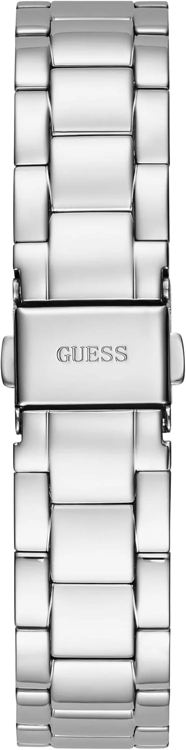 ساعت مچی زنانه گس با قطر 36 میلیمتر، بدنه استیل ضد زنگ، نمایشگر روز و تاریخ، زه سکهای، رنگ نقرهای/آبی ساعت مچی زنانه گس با قطر 36 میلیمتر، بدنه استیل ضد زنگ، نمایشگر روز و تاریخ، زه سکهای، رنگ نقرهای/آبی